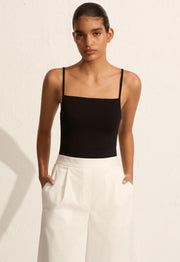 Cropped Summer Trouser - Chalk - Matteau